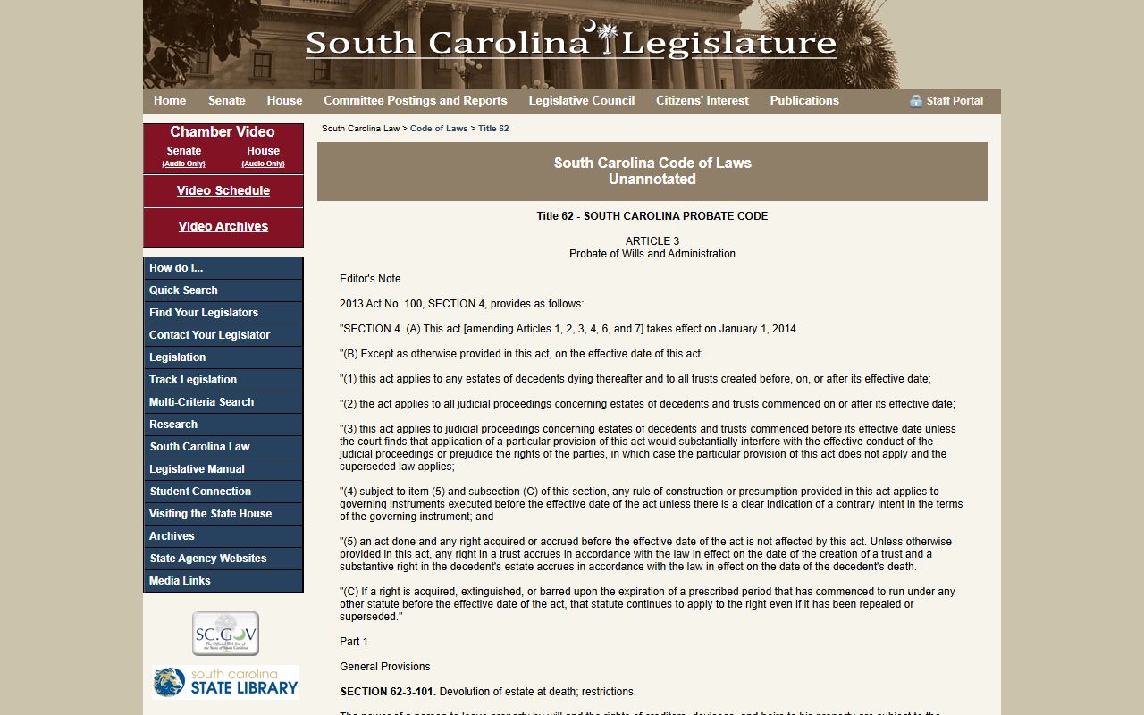Horry County probate records